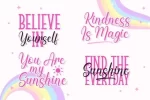 Hola Rainbow Duo Font