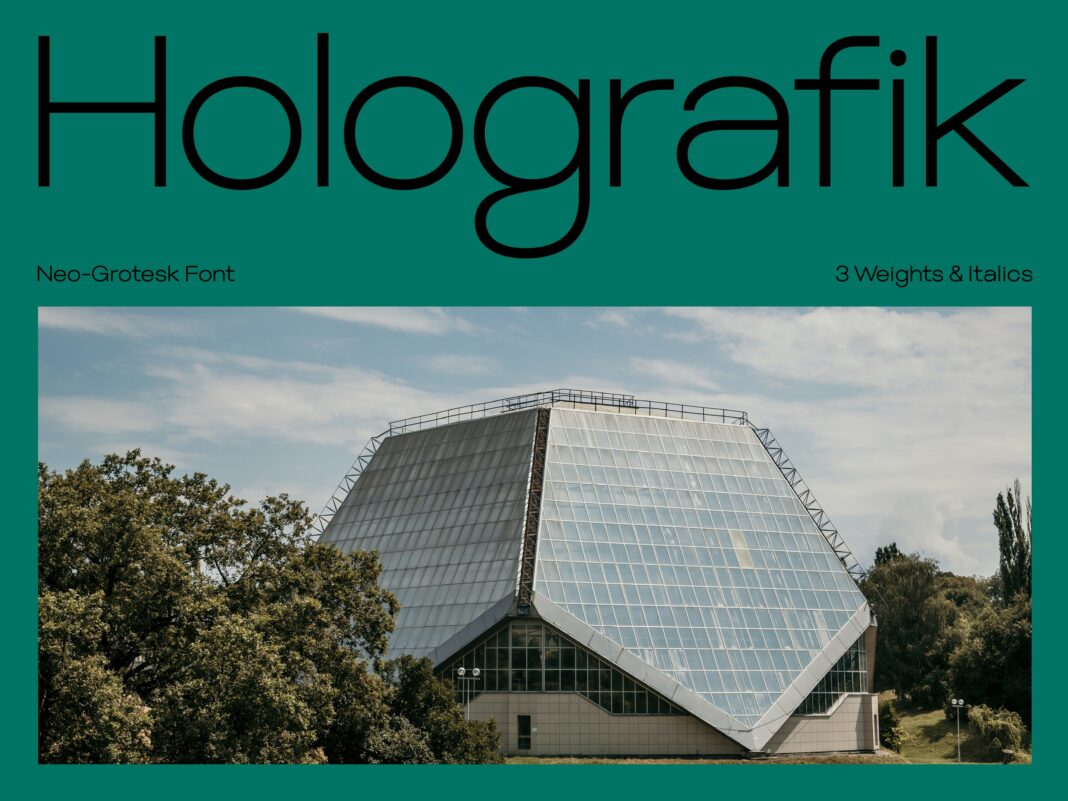 Holografik Font