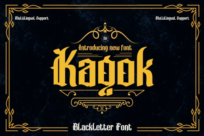 Kagok Font