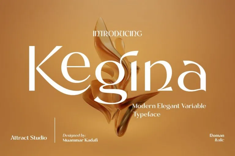 Kegina - Font Family
