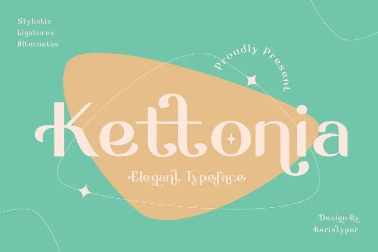 Kettonia Font Kettonia Font