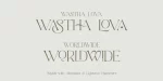 Klaristha Font Family