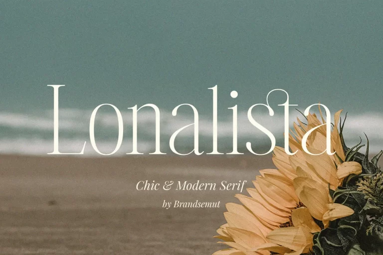 Lonalista – Chic & Moderf Serif Font