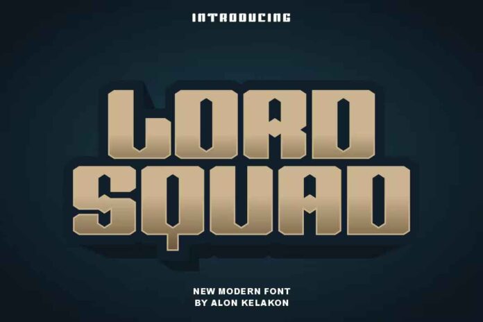 Lord Squad Font