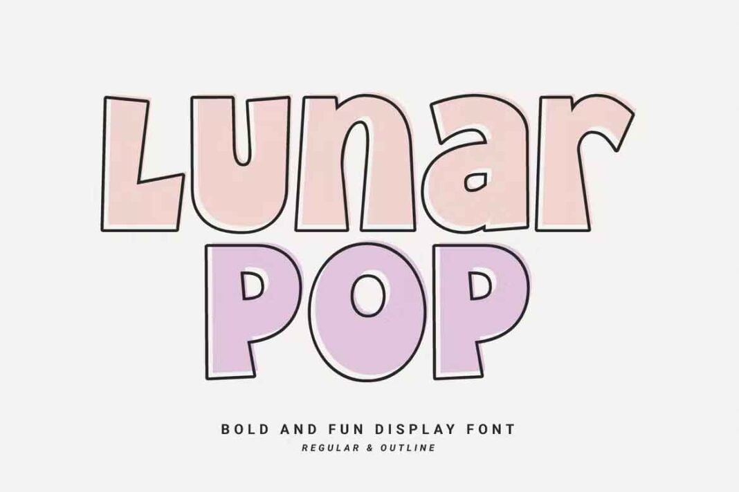 Lunar Pop Font