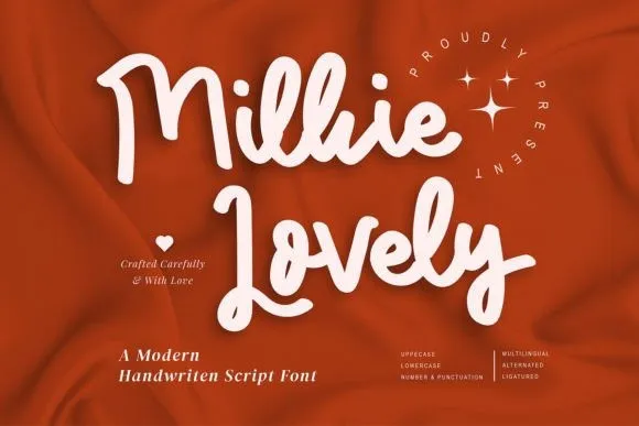 Milkie Lovely Font