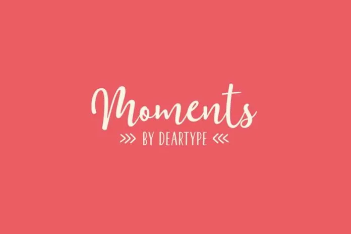 Moments Font