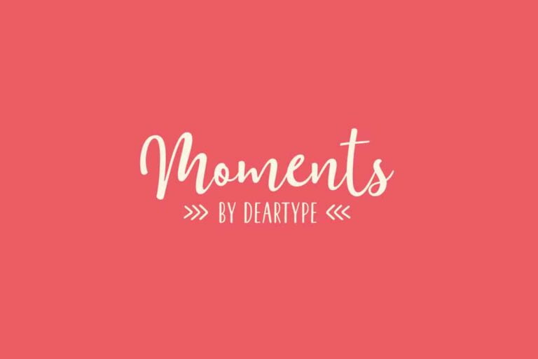 Moments Font