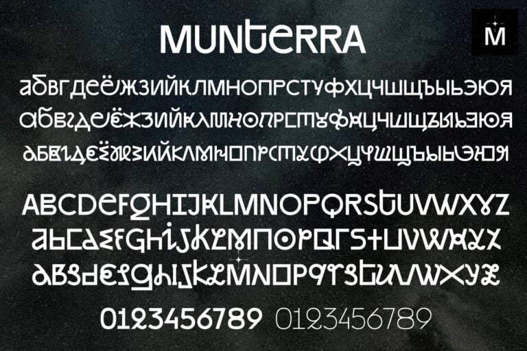 Munterra Font