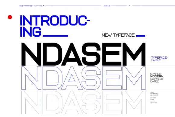 Ndasem Font Ndasem Font