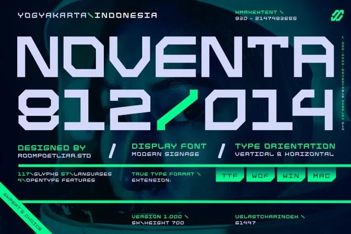 Noventa Display Font