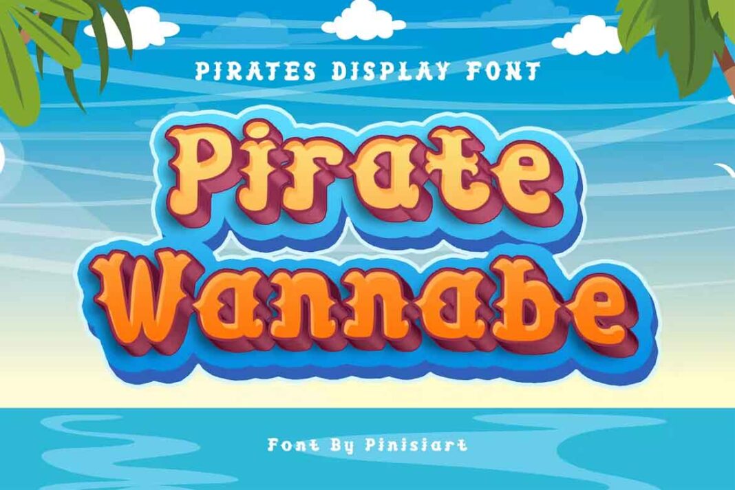 Pirate Wannabe Font