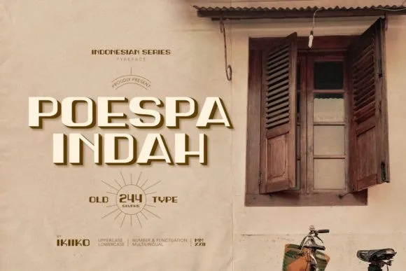 Poespa Indah Font