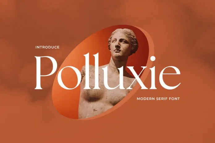 Polluxie Feminine Serif Font