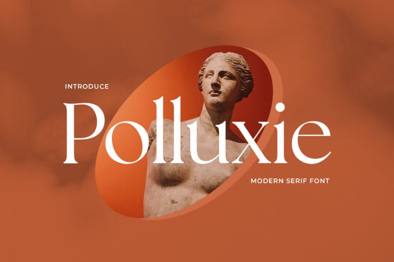 Polluxie Feminine Serif Font