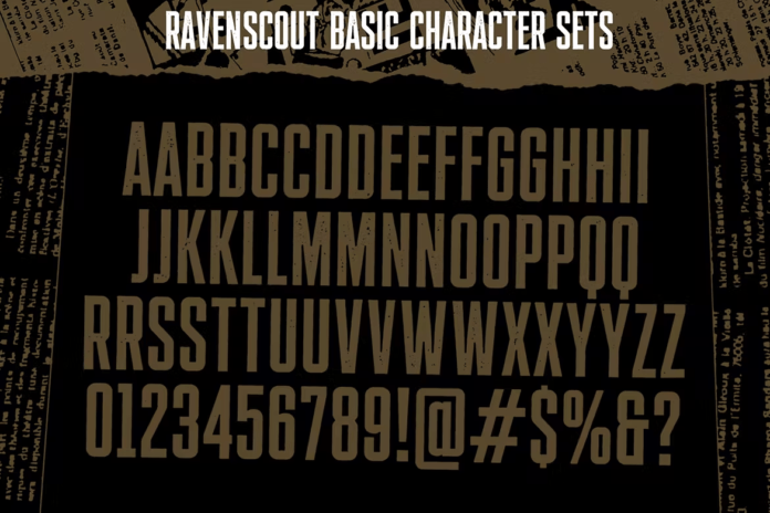 Ravenscout Rough Font