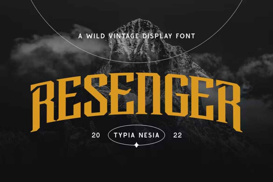 Resenger Font Resenger Font