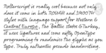 Rollerscript Font
