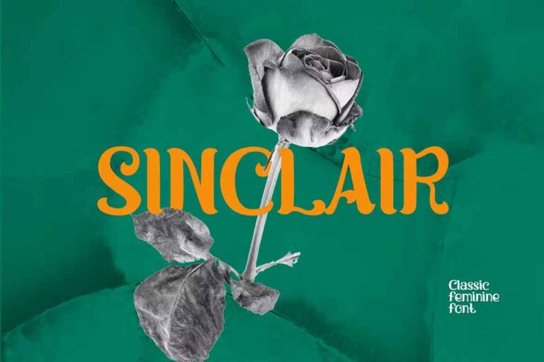 SINCLAIR Font