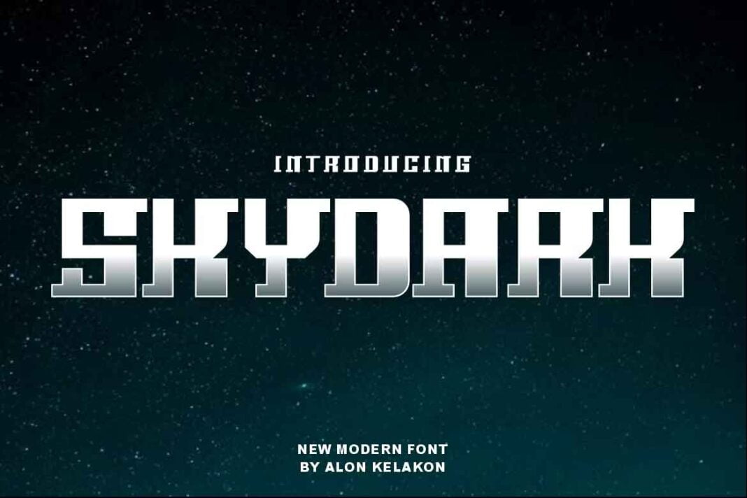 Skydark Font