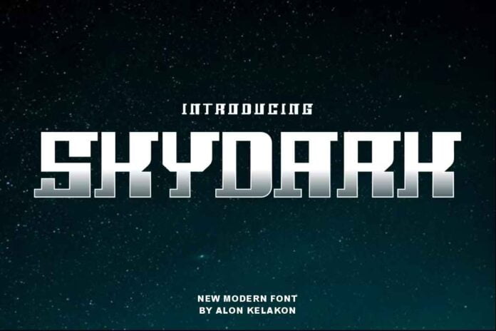 Skydark Font