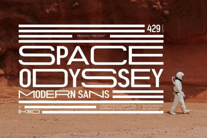 Space Odyssey - Modern Sans Space Odyssey - Modern Sans
