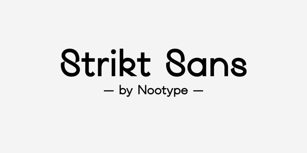 Strikt Sans Font