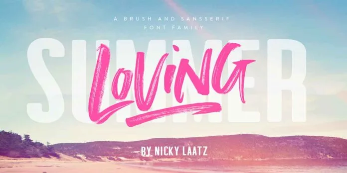 Summer Loving Font Summer Loving Font