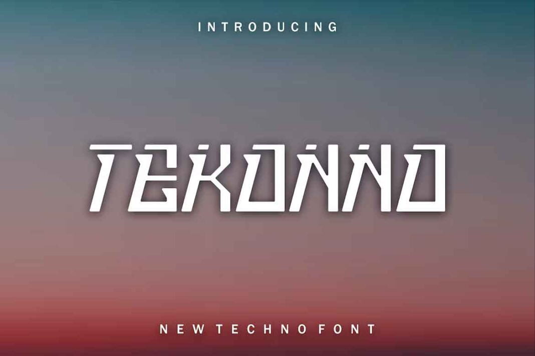 Tekonno Font