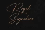 The Wedding Signature Font