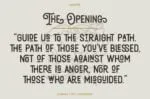 Thourenz Font Family