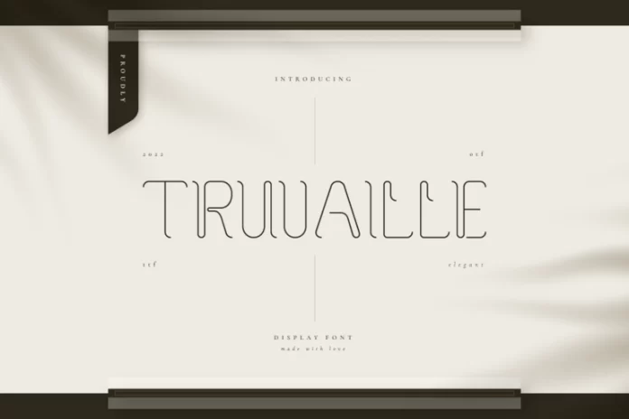 Truvaille Font