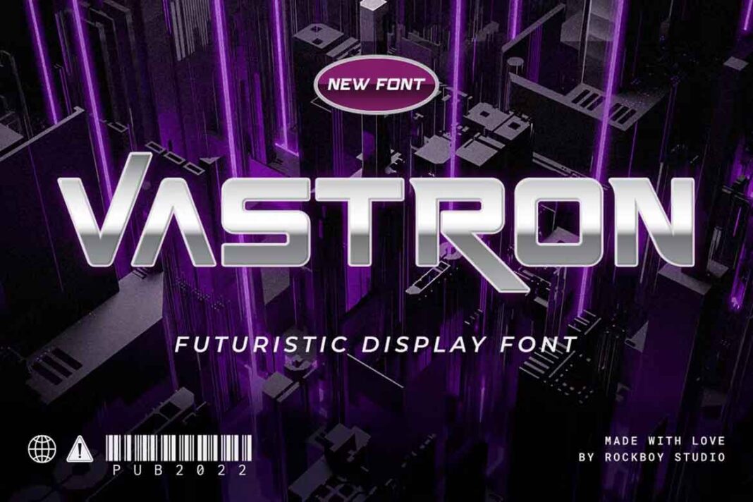 Vastron – Logo Font