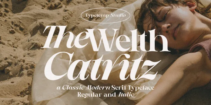 Welth Catritz Font Family