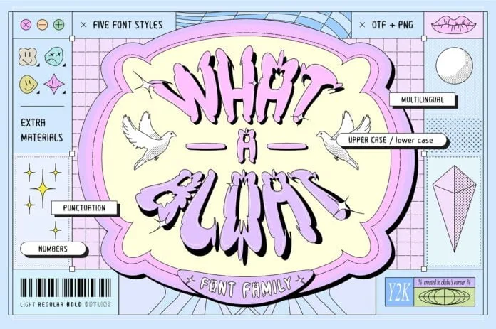 What-A-Bloat Font