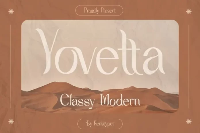 Yovetta Font