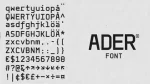 ADER Font