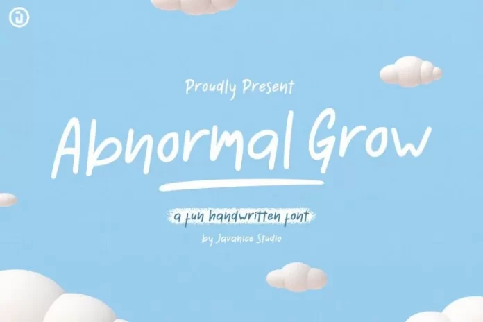 Abnormal Grow Font