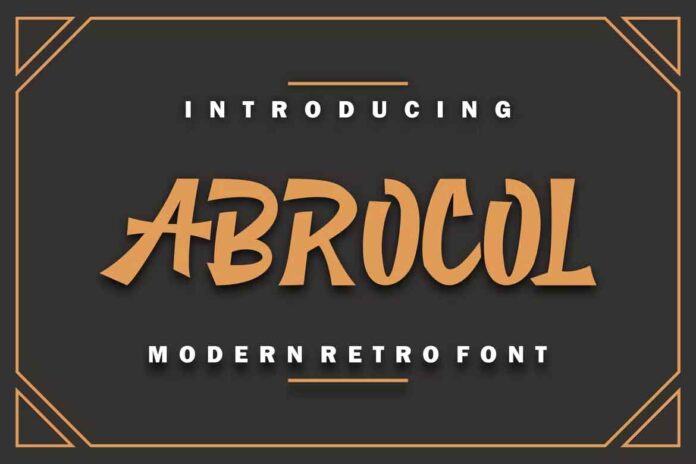 Abrocol Font