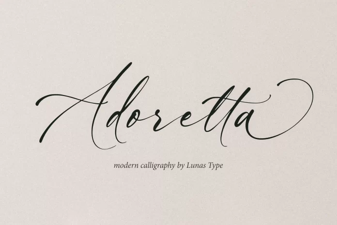 Adoretta Font