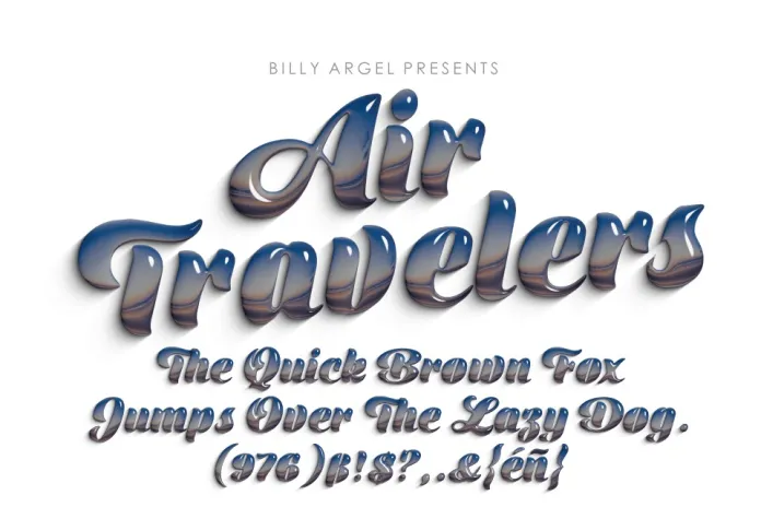 Air Travelers Font