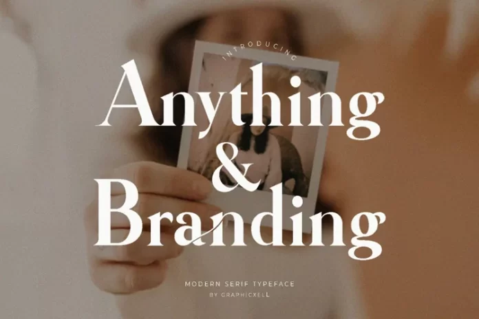 Anything Branding Font