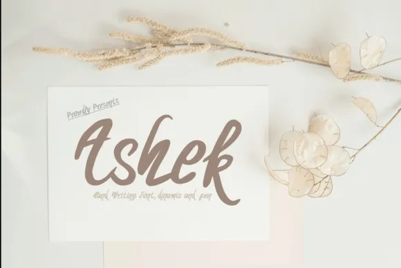 Ashek Font