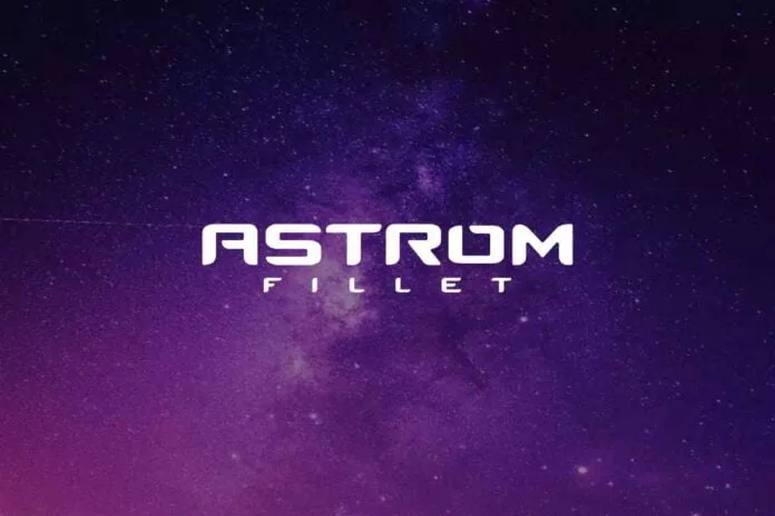 Astom Fillet Font Astom Fillet Font