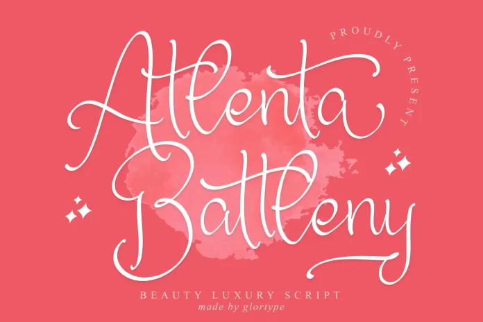 Atlenta Battleny Font