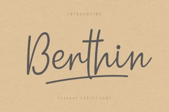 Berthin Font