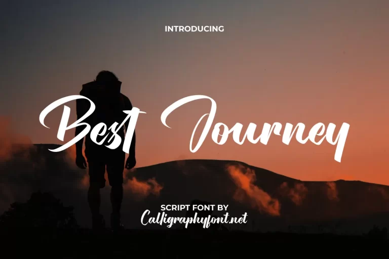 Best Journey Font