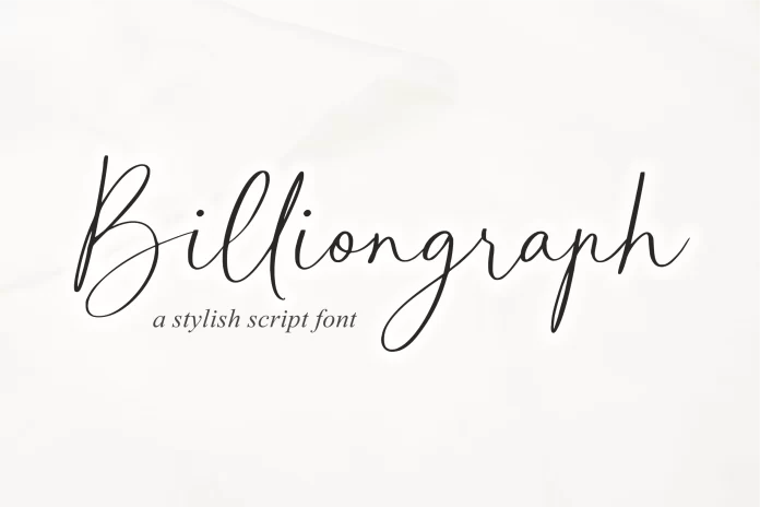 Billiongraph Font