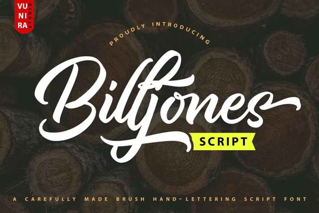 Billjones Font
