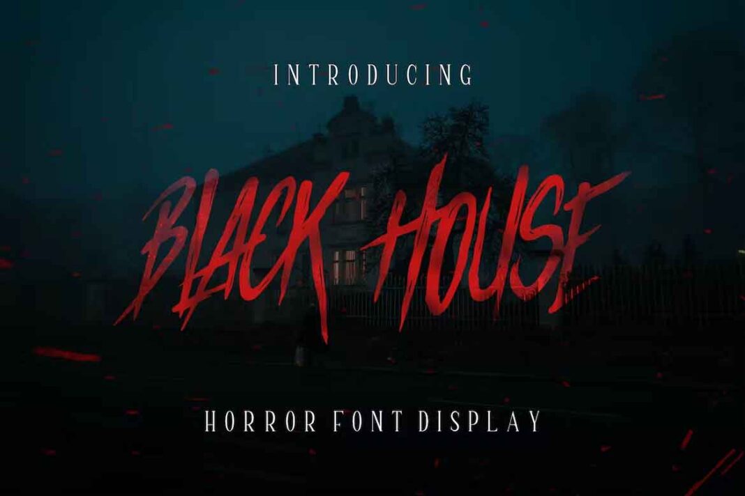 Black House Font